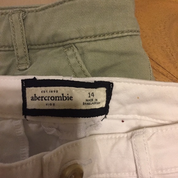 Abercrombie kids girls shorts all 4 - Picture 2 of 3